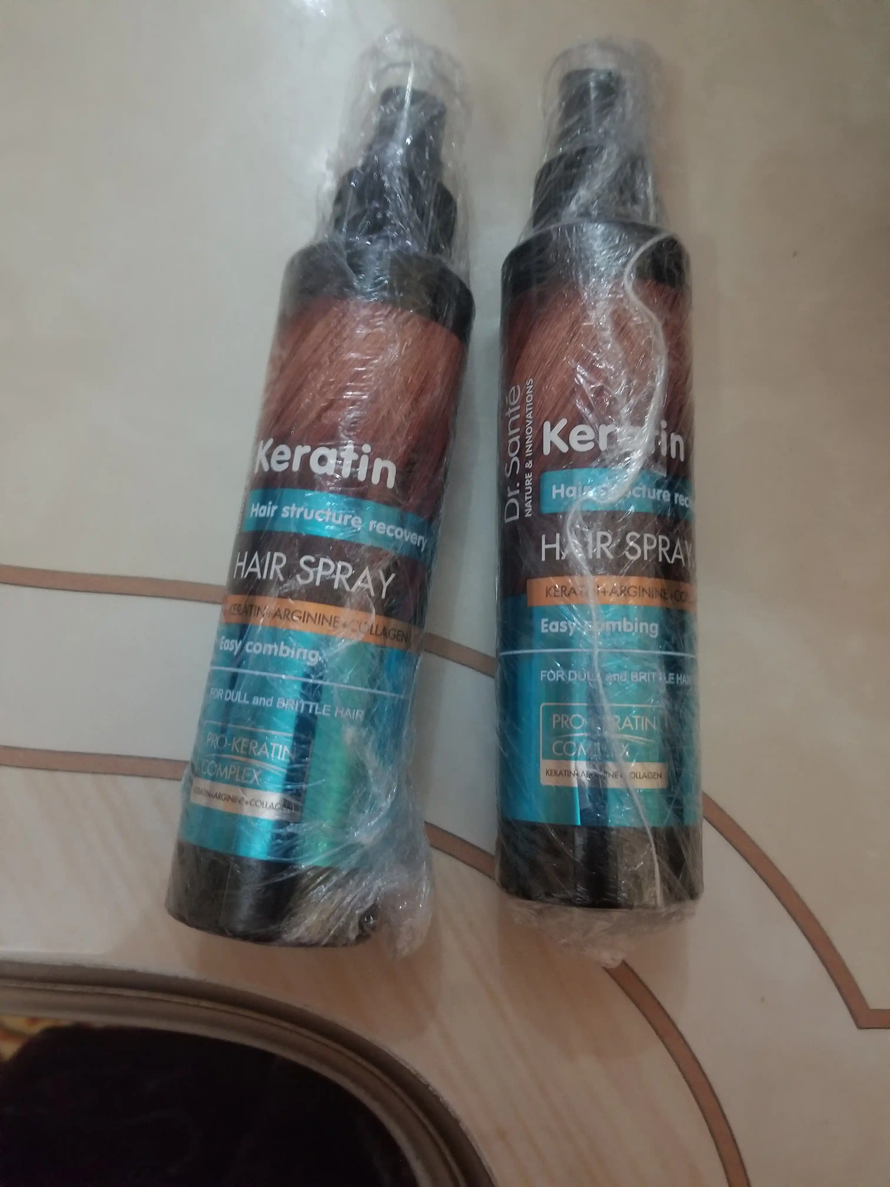 Sochlarni tiklovchi Keratin Hair spreyi, Dr.Sante, 150 ml