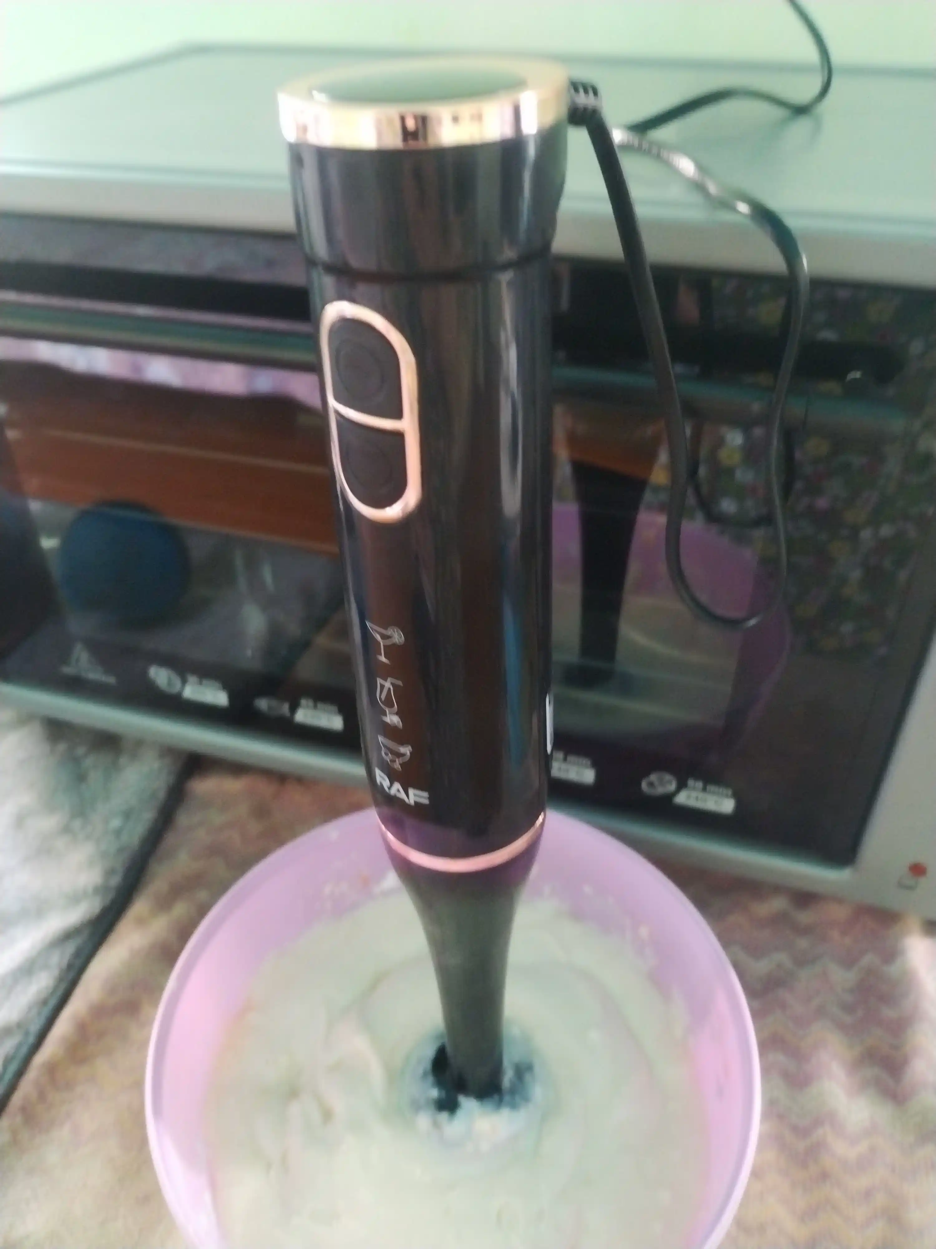 Professional pogrujnoy qo'l blender RAF 800W sho‘ng‘uvchi, 2 tasi 1 da