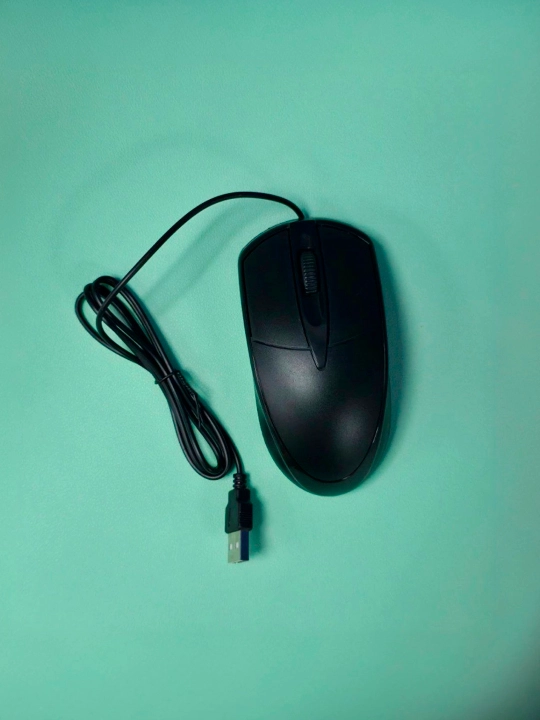 Simli optik sichqoncha USB 1000 DPI — noutbuk va kompyuter uchun qulay dizayn