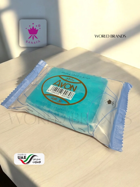 Banafa perfume sovuni – 19 xil yoqimli hid, 80g, BAA-Dubai mahsuloti 🇦🇪