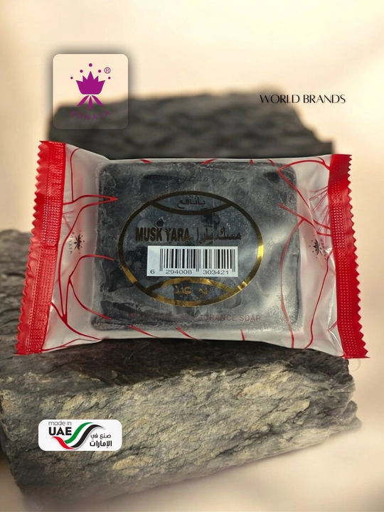 Banafa perfume sovuni – 19 xil yoqimli hid, 80g, BAA-Dubai mahsuloti 🇦🇪