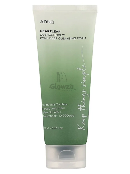 Anua пенка-скраб с кверцетинолом для очищения Heartleaf Pore Deep Cleansing Foam 150 мл