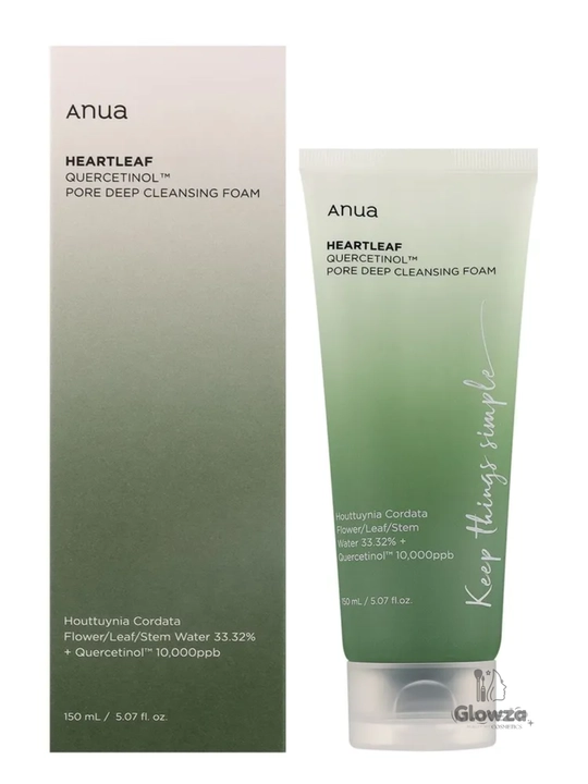 Anua пенка-скраб с кверцетинолом для очищения Heartleaf Pore Deep Cleansing Foam 150 мл