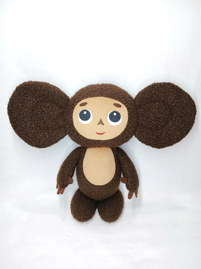 Мягкая игрушка Чебурашка — МЯГУШКИ-CHEBURASHKA-ТЕМНКОР-чебур м