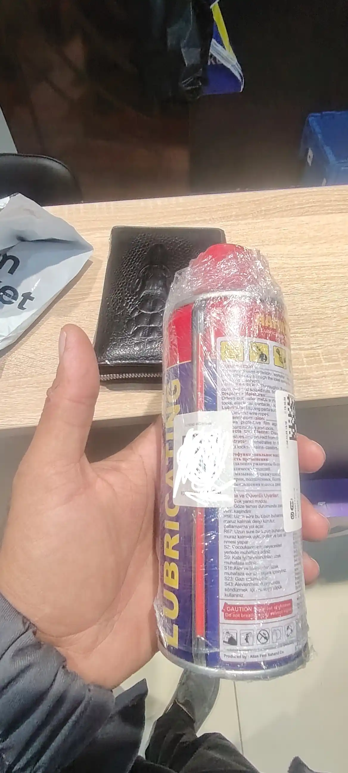 Moylovchi universal singuvchi Hafman, suyuq kalit WD-40, 450 ml