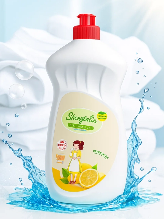 Shengbalon - Idish yuvish vositasi, 500 ml - 2000 ml tozalik va yangilik - 