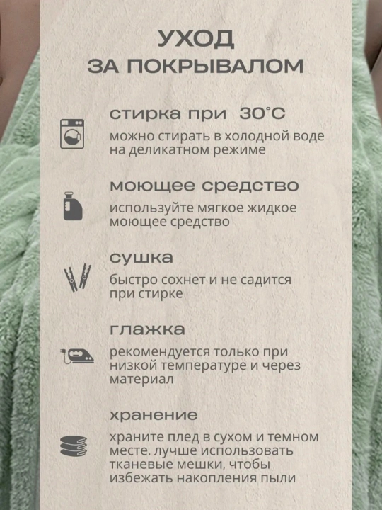 Плед wellsoft мягкий, пушистый, толстый 2.5 кг
