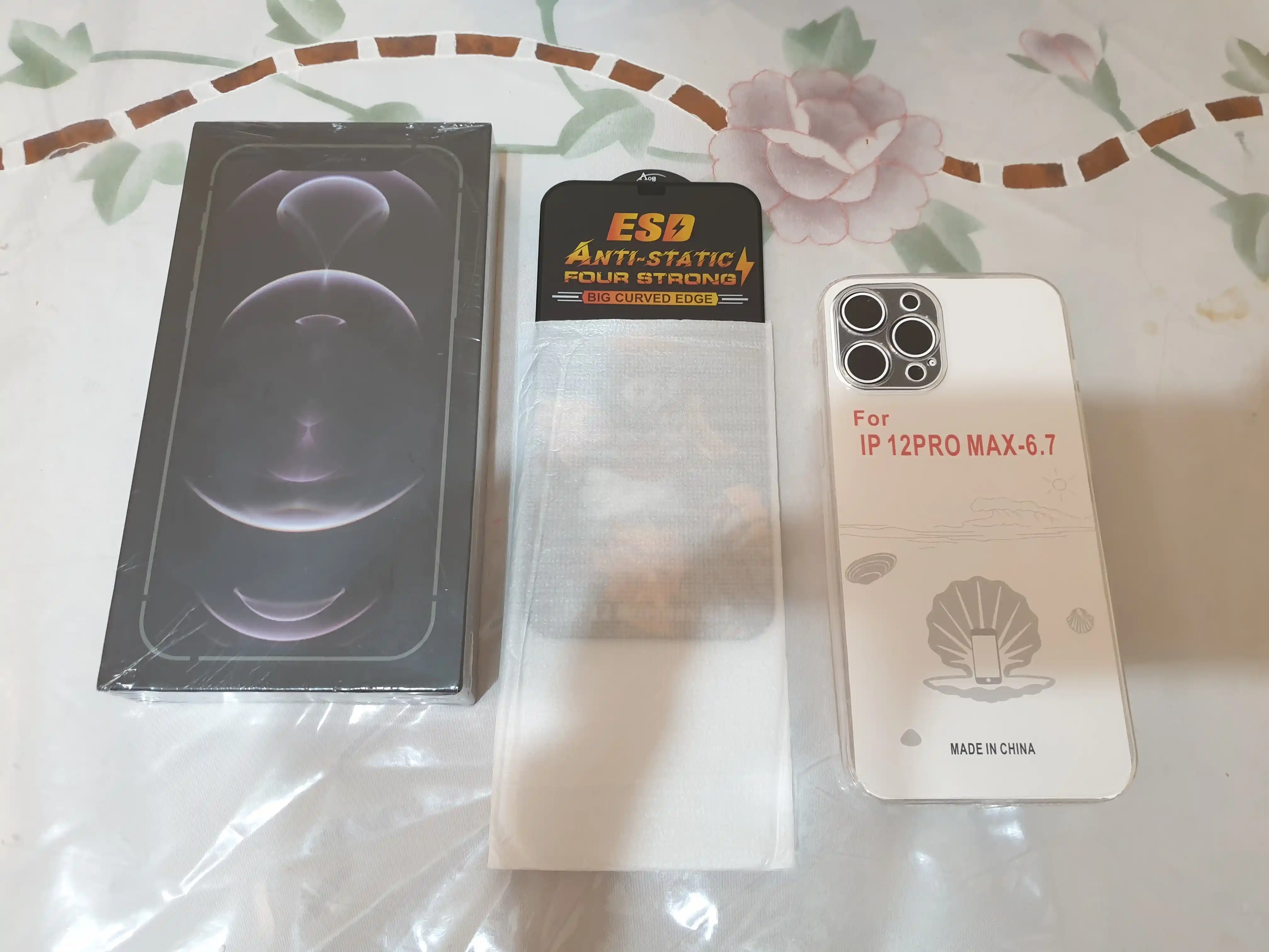 Смартфон Apple iPhone 12 Pro MAX, 128/256 ГБ , SIM+sim, чехол и стекло в подарок