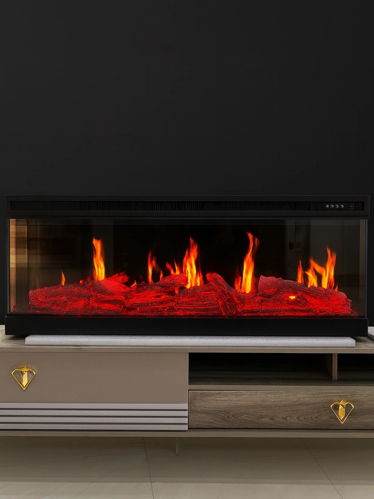 Tirik alanga effektiga ega elektr kamin
