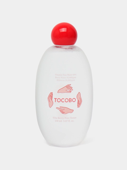 Rezavor meva ekstraktlari va vitaminlar bilan kengaytiruvchi toner, Tocobo, Vita Bery Pora, 150 ml