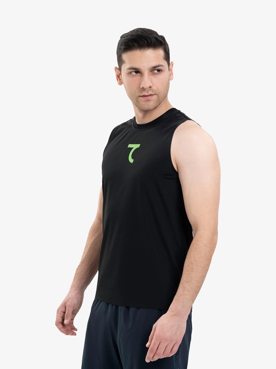 Erkaklar sport maykasi 7SABER PRO DRY,yengsiz sport maykasi