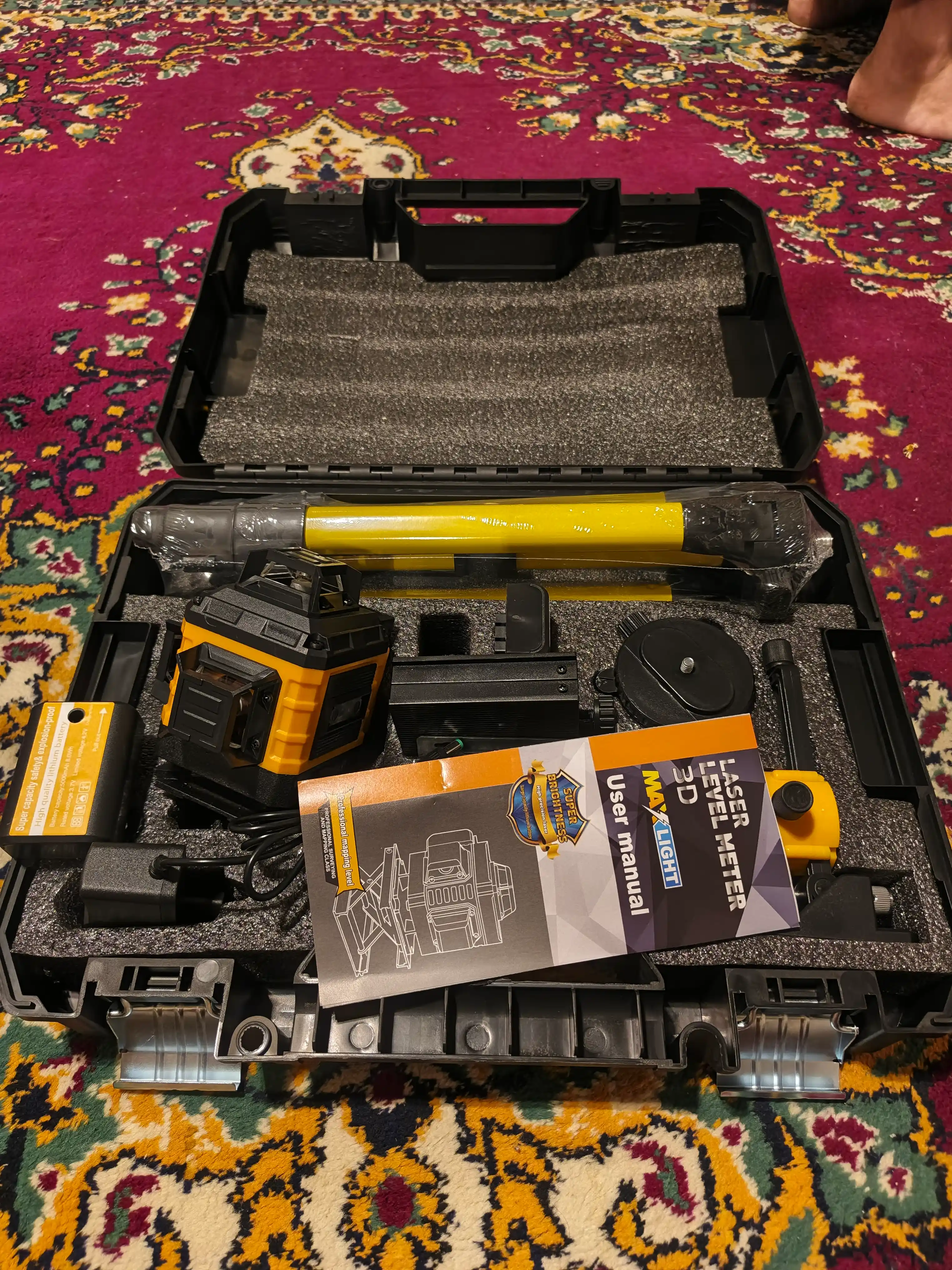 Lazer darajasi, professional