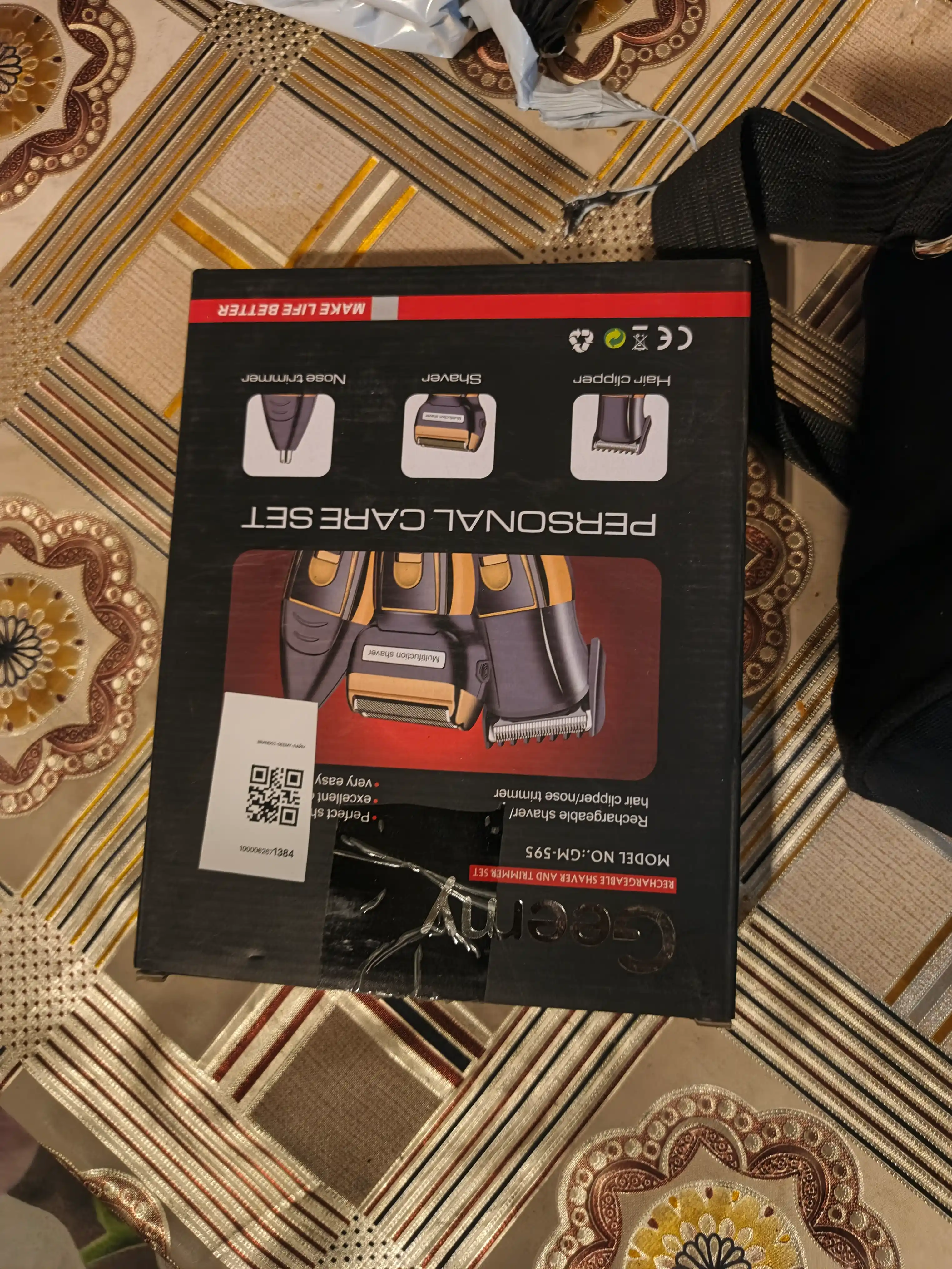 Профессиональная машинка для стрижки Geemy GM-6050, 566, 5950