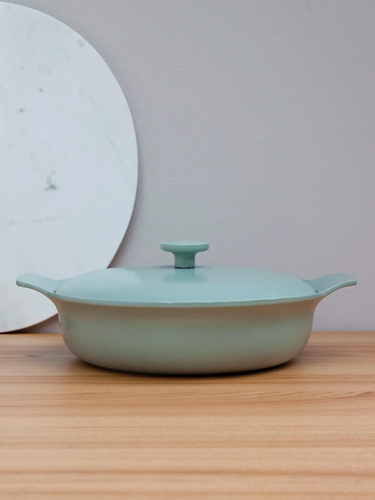 BergHOFF Ron Choʻyan Tovasi Qopqoqli 28 sm, chuqur, yashil