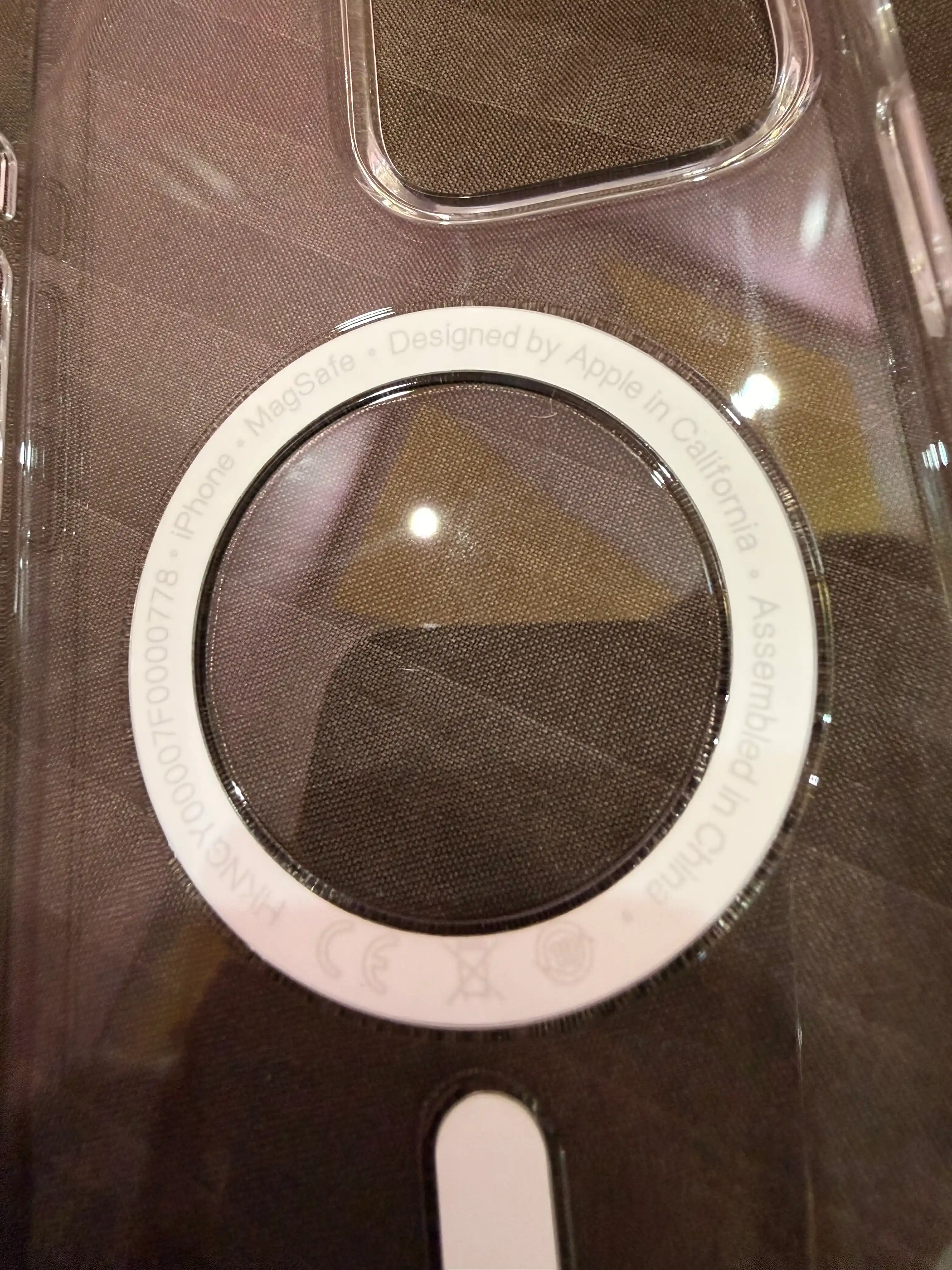 Magsafe, TPU shaffof magnitli korpus AI tugmalari bilan iPhone 16 Pro/Max uchun