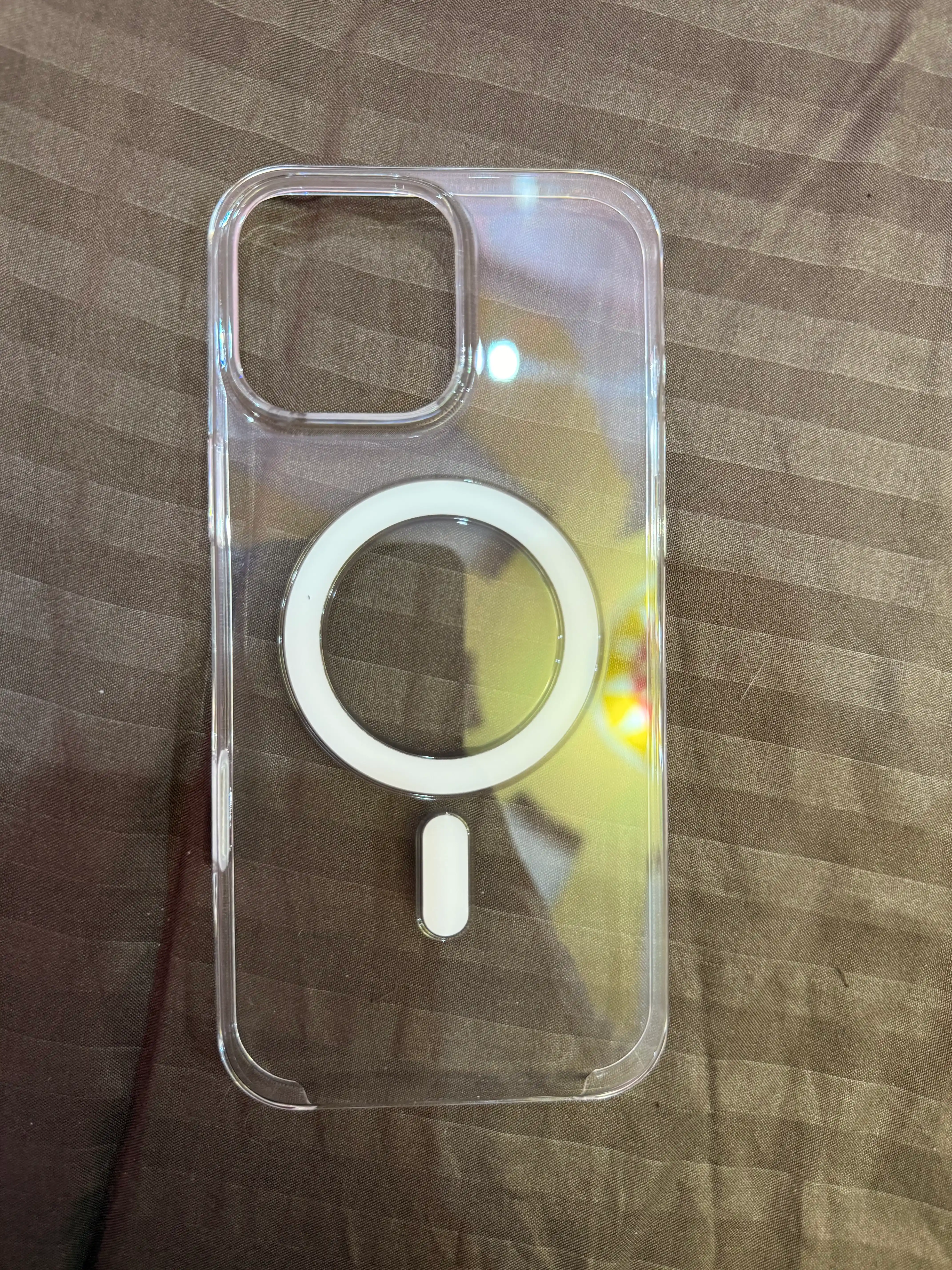 Magsafe, TPU shaffof magnitli korpus AI tugmalari bilan iPhone 16 Pro/Max uchun
