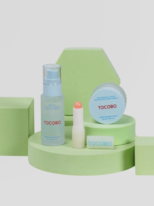 Набор средств для ухода за кожей, Tocobo, Glow & Moist Trio Set