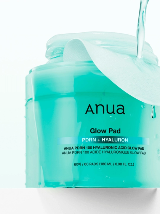 Корейские пэды для лица Anua: Niacinamide TXA, PDRN Hyaluronic и Azelaic Acid, 60-90 шт