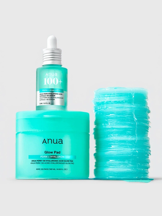 Корейские пэды для лица Anua: Niacinamide TXA, PDRN Hyaluronic и Azelaic Acid, 60-90 шт