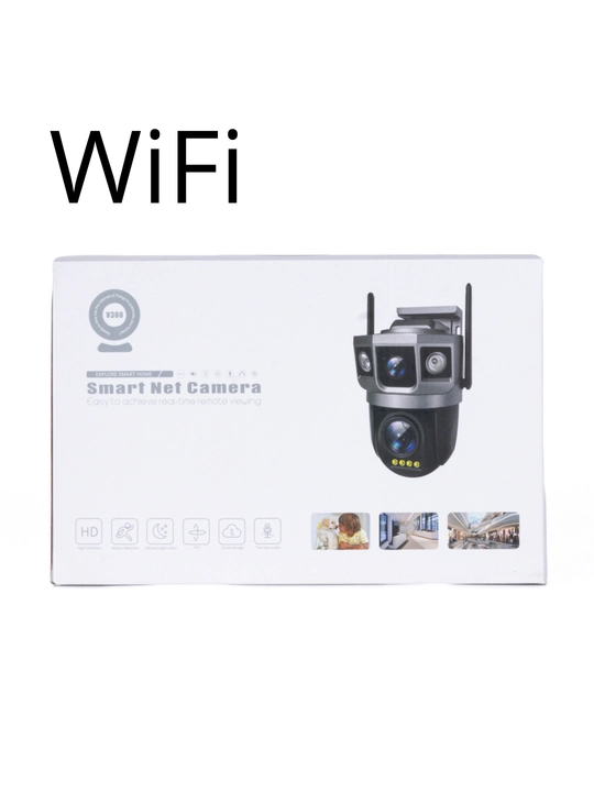 Hikvision, V380, Icsee Wi-Fi 360° kuzatuv kamerasi, video kuzatuv kamerasi, kamera