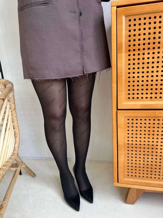 Женские колготки, с эффектом второй кожи, 400 DEN, матовые