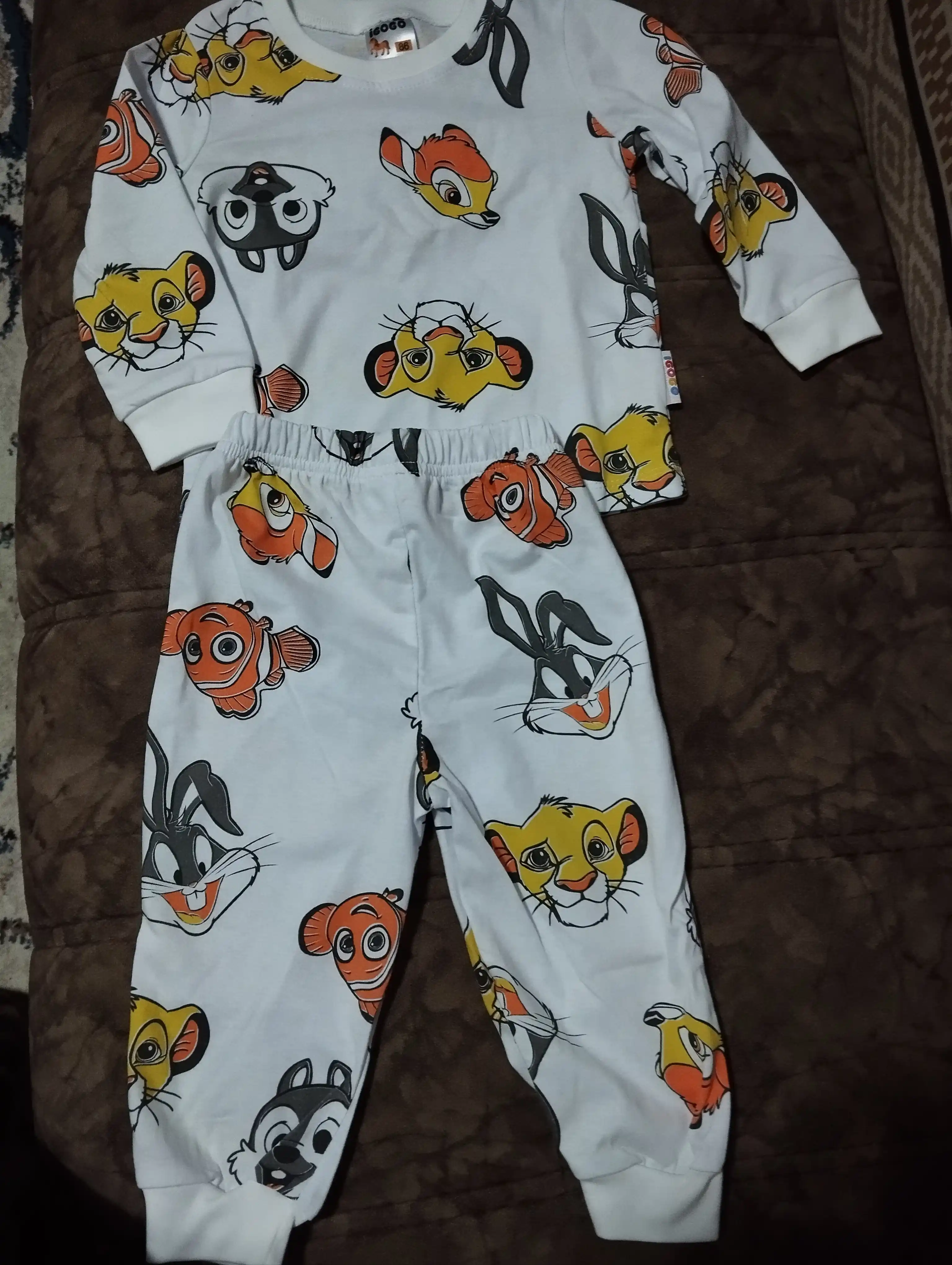 6 oydan 24 oygacha bo'lgan chaqaloqlar uchun pijamalar IGoGoKids