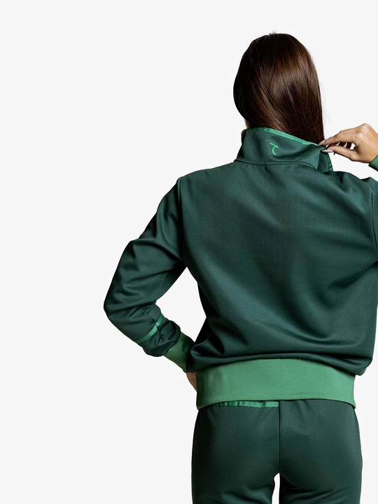 Ayollar tolstovkasi 7SABER Comfort Line olimpiyka 1/4 molniya bilan