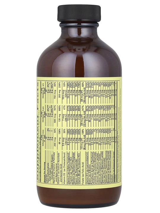 Мультивитамины и минералы, ChildLife Essentials, вкус апельсина и манго, 237 мл