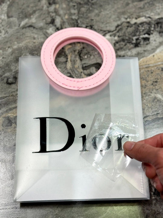 Chanel dior gucci brand logo 3d nakleyka