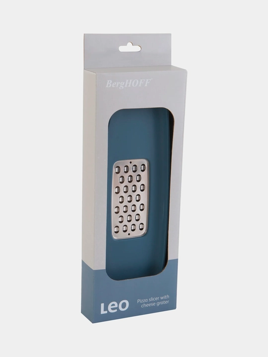 BergHOFF Нож для пиццы Leo, с теркой для сыра, нержавеющая сталь, голубой