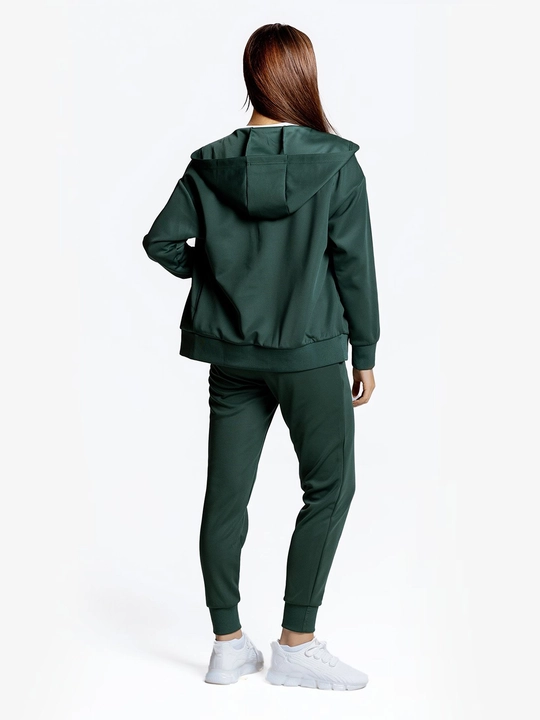 Ayollar hudi 7SABER Comfort Line Hoodie to'qima kofta molniyali