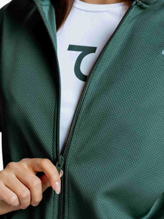 Ayollar hudi 7SABER Comfort Line Hoodie to'qima kofta molniyali