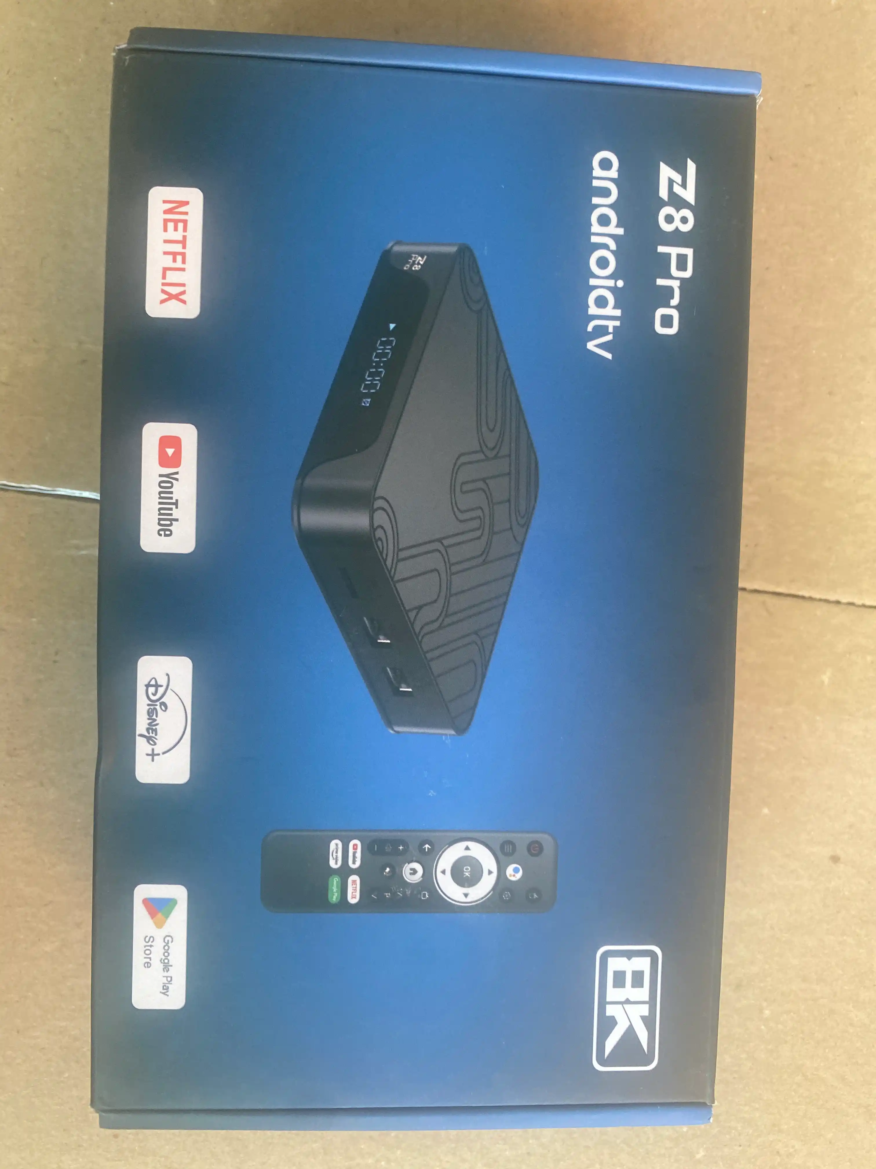 Android TV приставка Z8 Pro 8K / Смарт приставка для телевизора/Google TV Wi-Fi BT YouTube