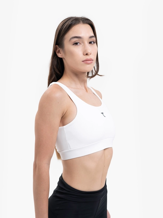 Fitnes uchun original orqa dizaynli sport top-bra 7SABER Flex Support