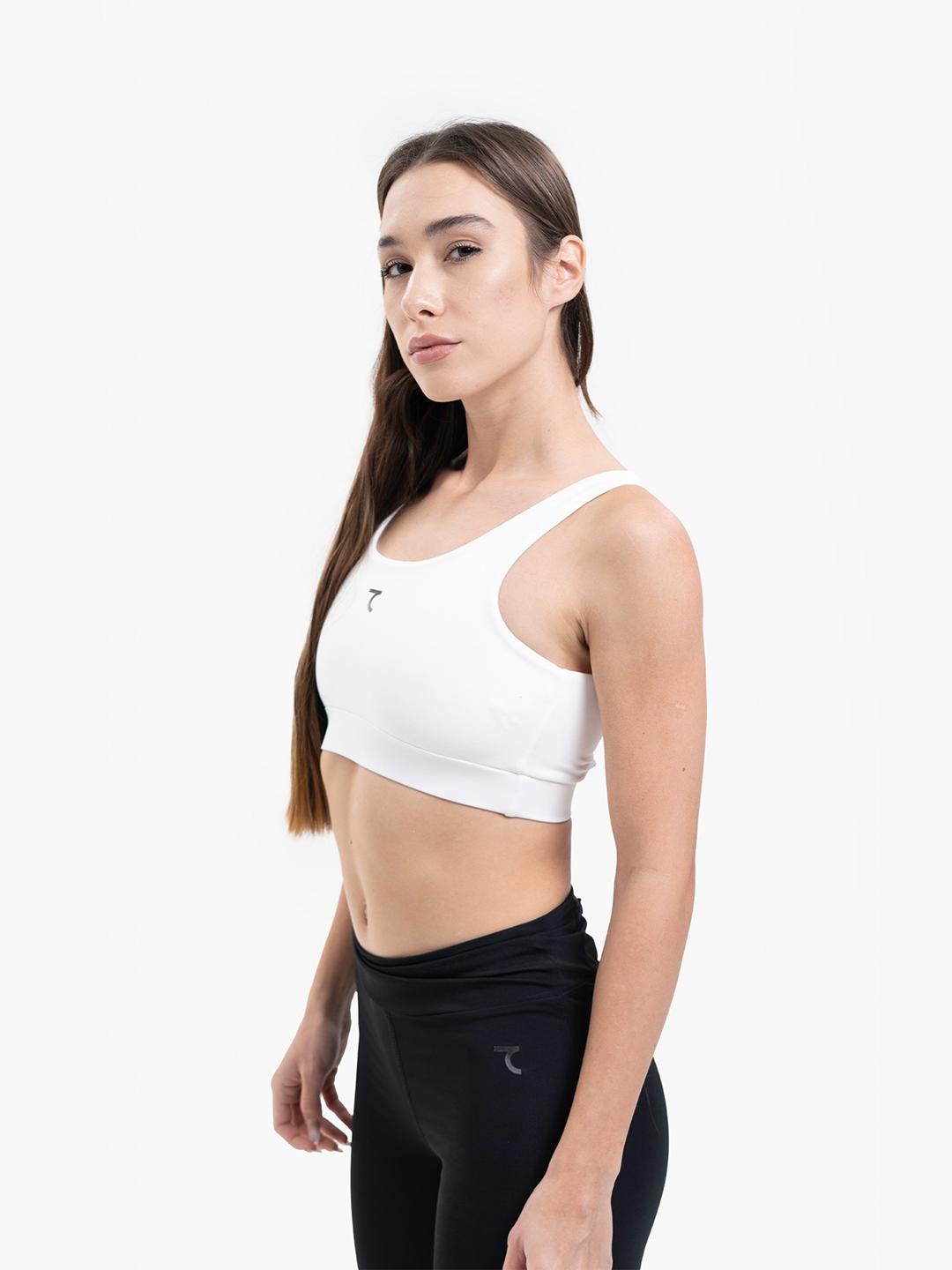 Fitnes uchun original orqa dizaynli sport top-bra 7SABER Flex Support