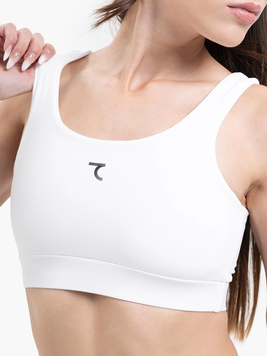 Fitnes uchun original orqa dizaynli sport top-bra 7SABER Flex Support