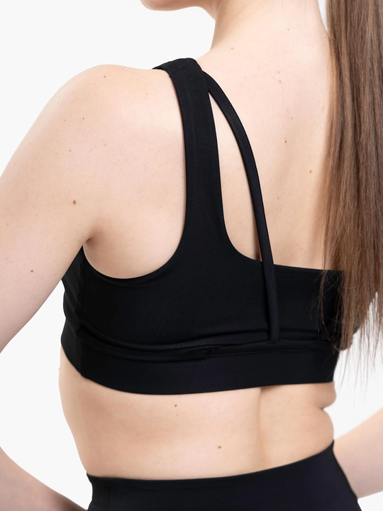 Fitnes uchun original orqa dizaynli sport top-bra 7SABER Flex Support