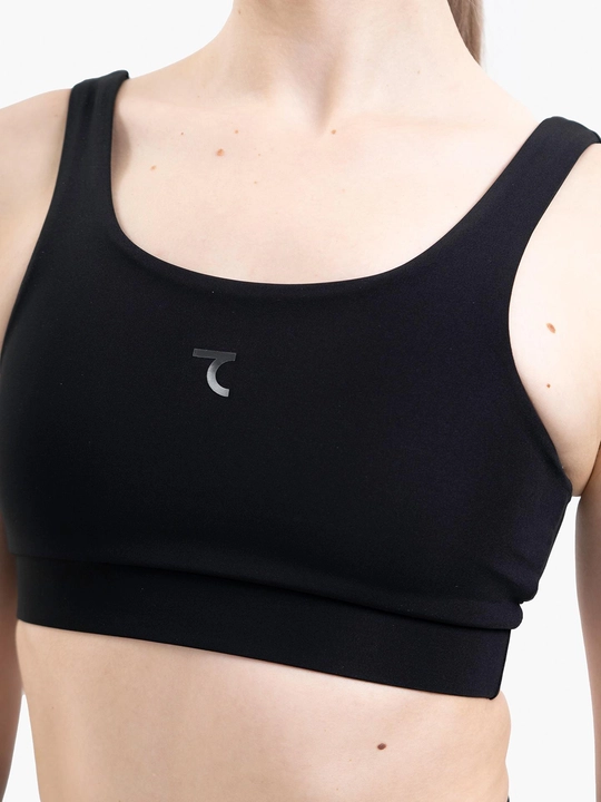 Fitnes uchun original orqa dizaynli sport top-bra 7SABER Flex Support