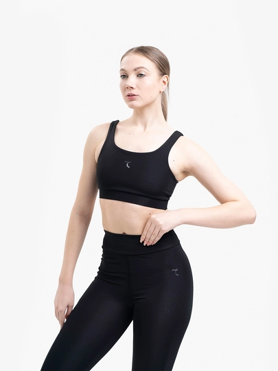 Fitnes uchun original orqa dizaynli sport top-bra 7SABER Flex Support