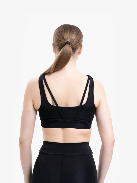 Fitnes uchun original orqa dizaynli sport top-bra 7SABER Flex Support