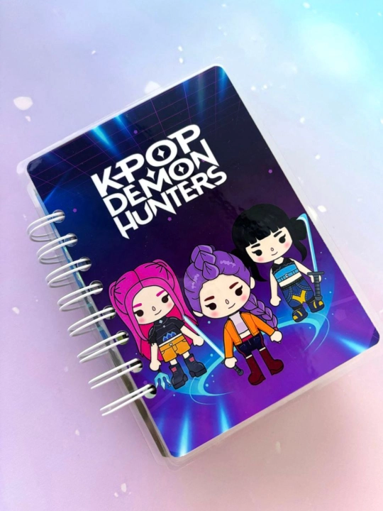 Kpop demon hunters yopishqoq kitob mini albomi - 