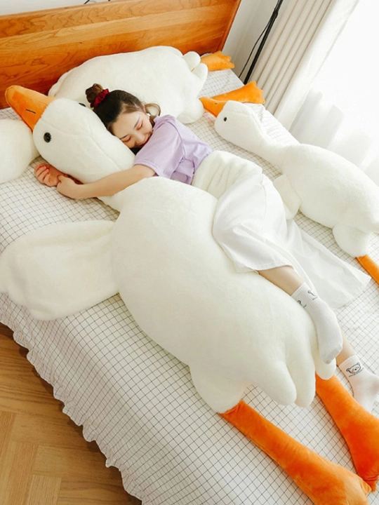 "Goose Hug" o'yinchoq yostig'i - har bir quchoqda yumshoqlik, qulaylik va iliqlik - 