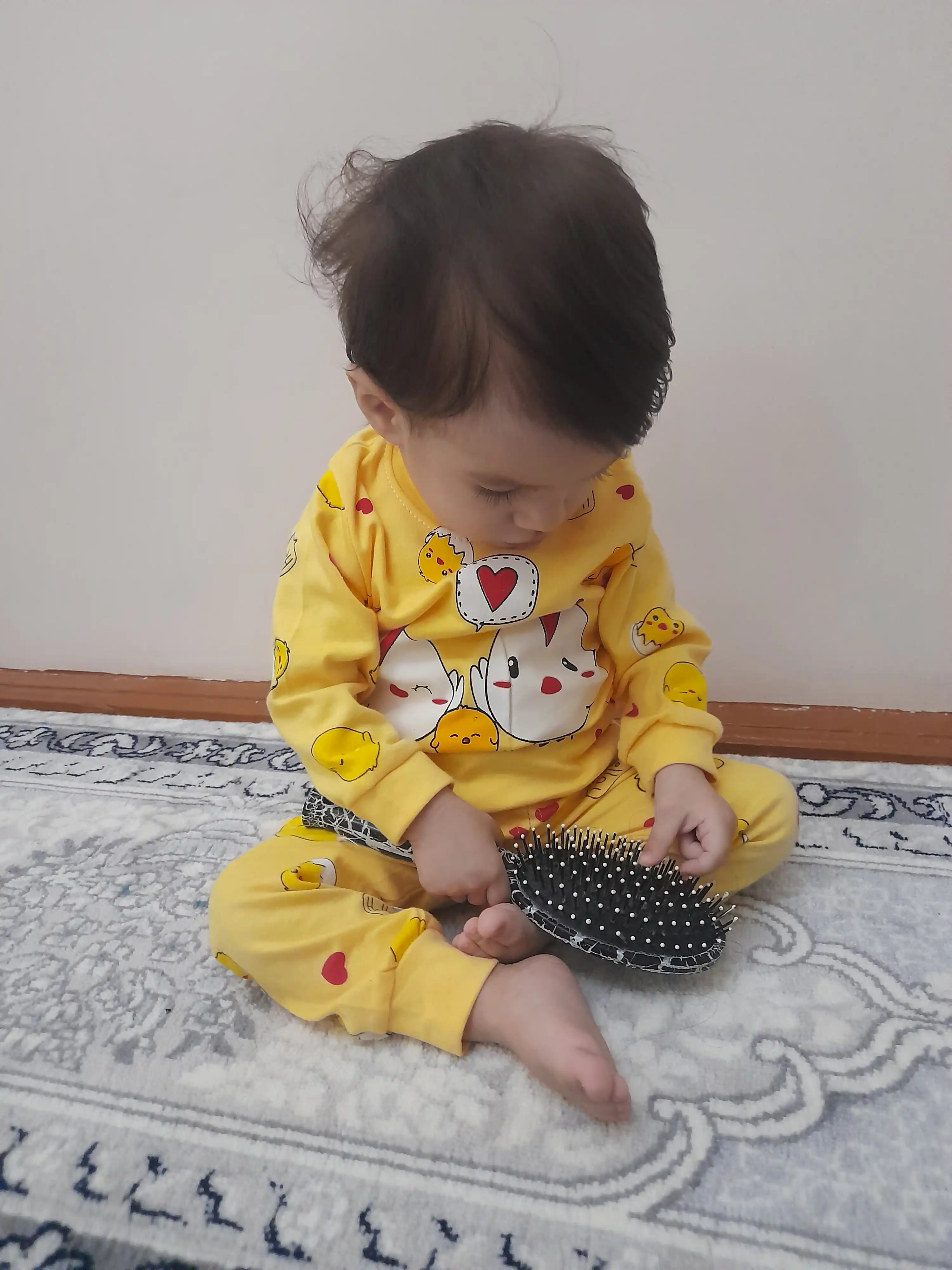 Детская хлопковая пижама для девочек Elankids