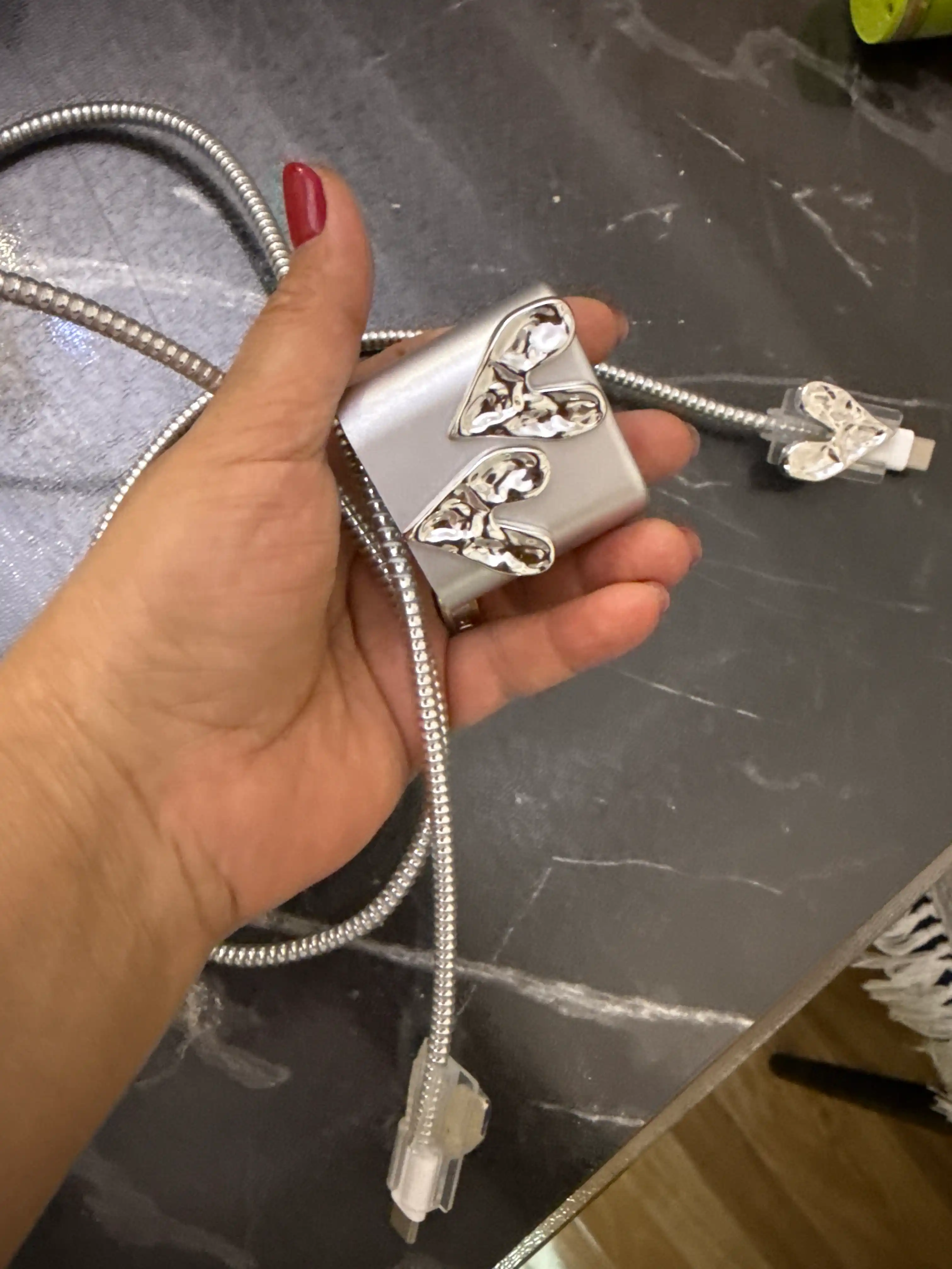 Zaradchik va kabel uchun chexol, Iphone, g‘ilof, quvvatlash, kabeli 18W/20W