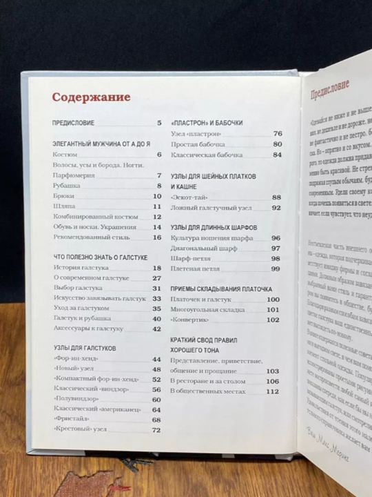 Книга "Галстуки, бабочки и шейные платки. Правила этикета для современного мужчины".