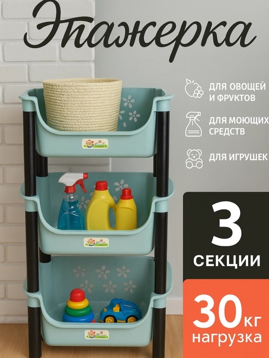 Набор из 5 пластиковых контейнеров для хранения продуктов — герметичные, без бисфенола-А