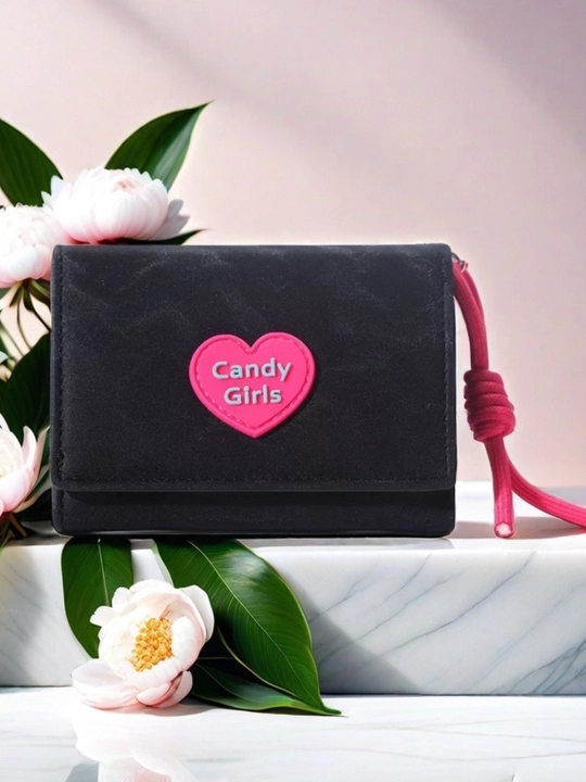 Компактный кошелек для женщин и девочек, cardholder