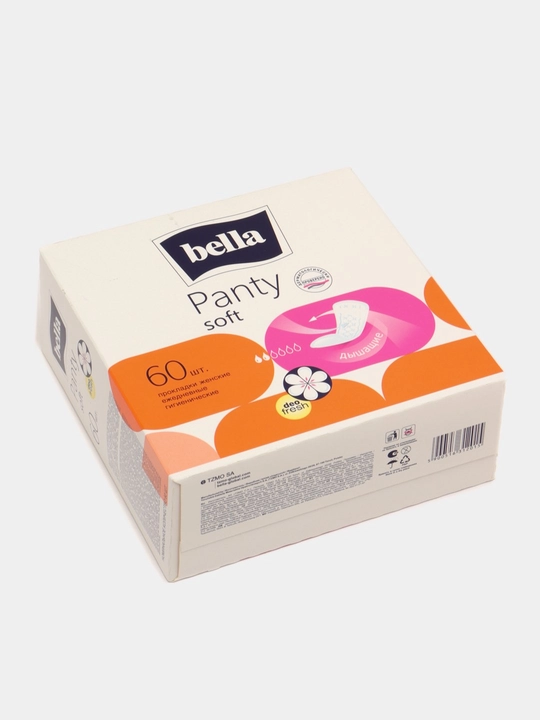 Bella Panty Soft kundalik ayollar prokladkalari, Soft Deo Fresh, Soft Verbena, 60 dona