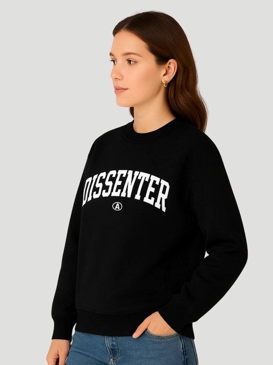 Ayollar uchun bahoriy svitshot, oversayz, dumaloq yoqa (M–XXL)