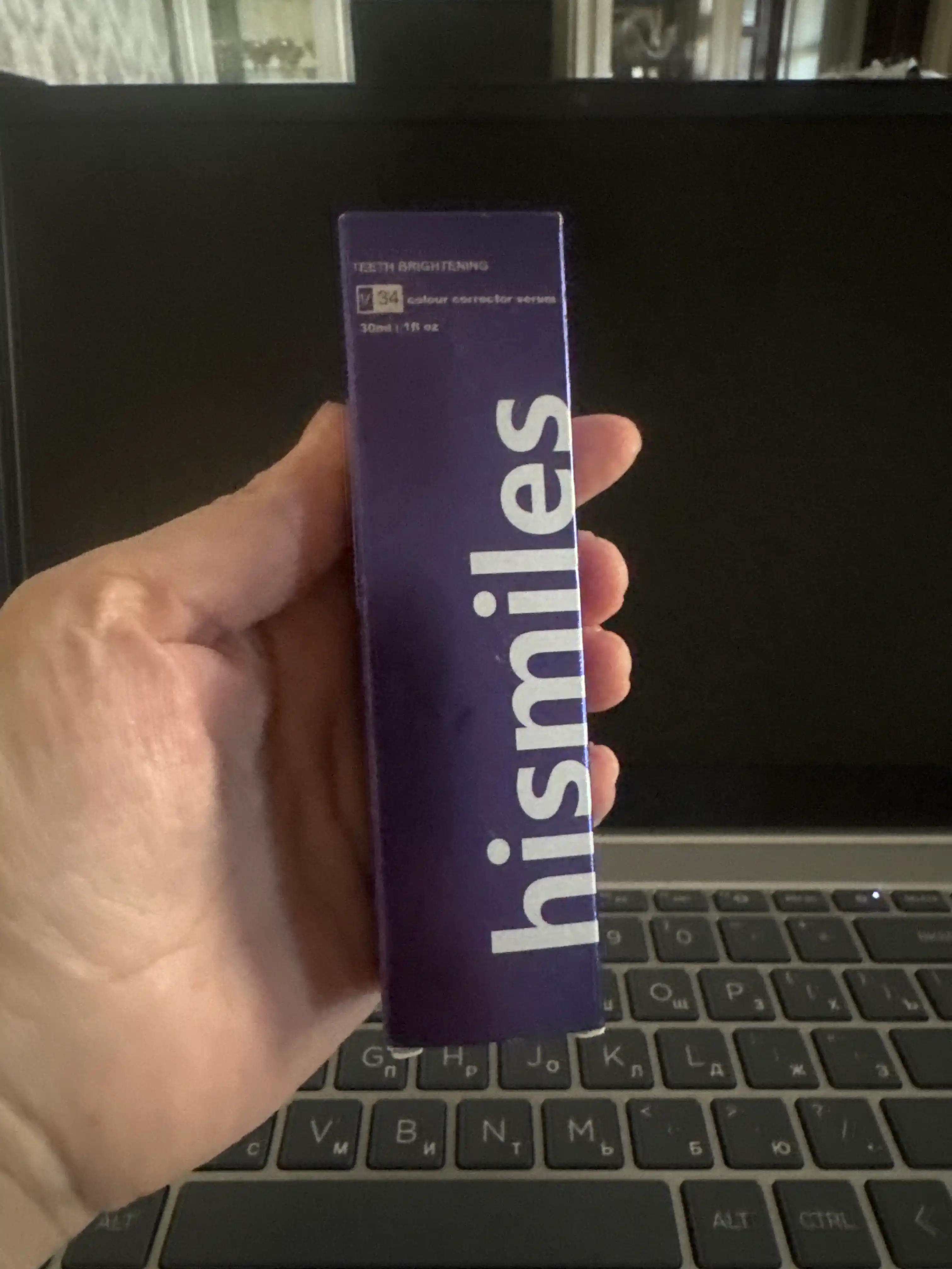 Зубная паста для отбеливания зубов Hismiles, защита эмали, 30 мл